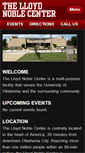Mobile Screenshot of lloydnoblecenter.com